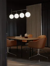 Závesná lampa TR Suspension Frame, polished steel