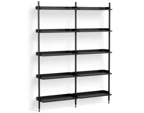 Policový systém Pier kombinácia 112, black