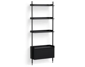 Policový systém Pier kombinácia 131, black