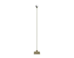 Prenosná stojacia lampa Snowball, grey beige