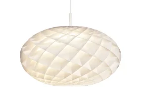 Závesné svietidlo Patera Oval, white