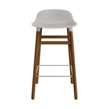 Barová stolička Form 65 cm, warm grey/walnut