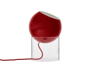 Stolná lampa Topan VP13, vermilion red