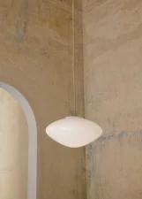 Závesné svietidlo Mist AP20, opal glass