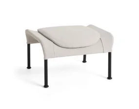 Otoman O2, light grey textile