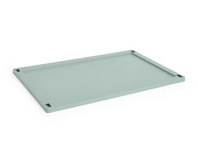 Plastové veko Colour Crate L, sage green
