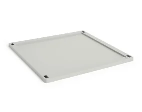 Plastové veko Colour Crate Square L, grey