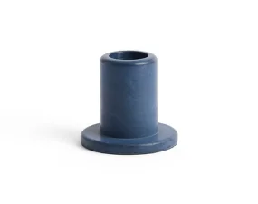 Svietnik Tube Concrete Small, midnight blue