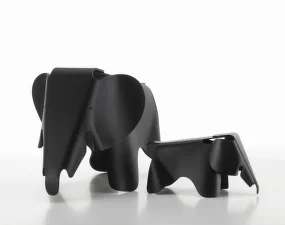 Slon Eames Elephant Small RE, deep black