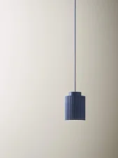 Závesná lampa Donna 18, midnight blue