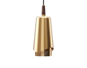 Závesná lampa Umanoff, brass