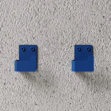 Vešiaky Bath Hook - set 2 ks, blue