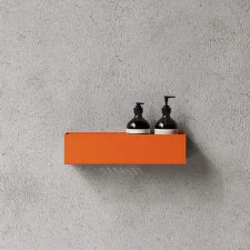 Kúpeľňová polička Bath Shelf 40, orange