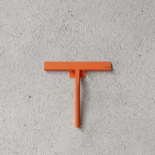 Kúpeľňová stierka Shower Wiper, orange