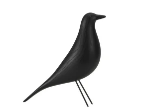 Vták Eames House Bird, black ash