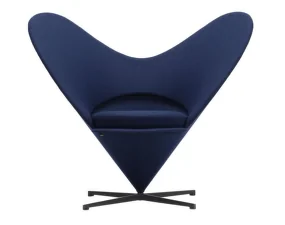 Kreslo Heart Cone Chair, Cosy 2 dark blue
