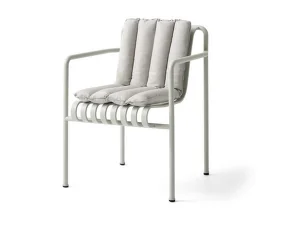 Textilný podsedák Palissade Dining Armchair Soft Quilted Cushion, sky grey