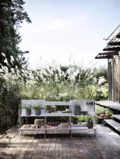 Vonkajšia policová zostava String Outdoor N, galvanized