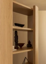 Polica Crescent Shelving High, oak