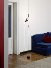 Závesné svietidlo Parentesi D, red