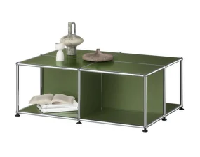 Konferenčný stolík USM Haller LB08, olive green