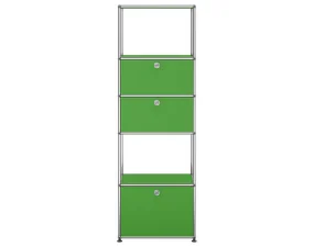 Policová zostava USM Haller M52, green