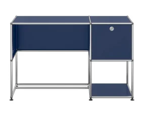 Pracovný stôl USM Haller B21, steel blue
