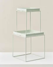 Stolík Tray Table 40x40, soft mint