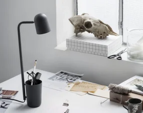 Stolná lampa Buddy, black