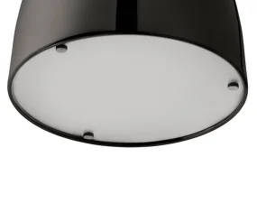 Nástenná lampa Grant 111 cm, mirrored black