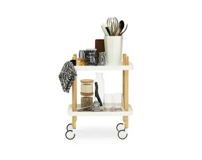 Servírovací stolík Block Table, white