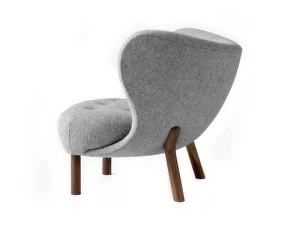 Kreslo Little Petra VB1, walnut / Hallingdal 130