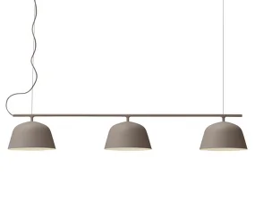 Svietidlo Ambit Rail, taupe