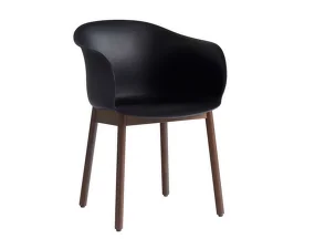 Stolička Elefy JH30, black/oak