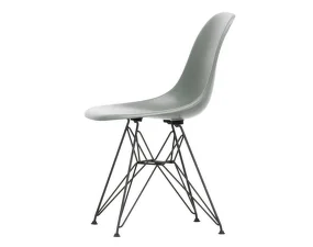 Stolička Eames Fiberglass DSR, sea foam green/black