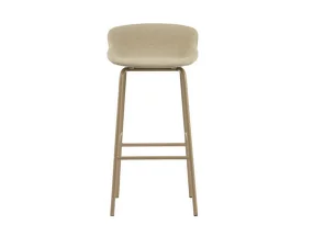 Celočalúnená barová stolička Hyg Barstool 75, sand/main line flax