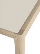 Jedálenský stôl Workshop 200x92, oak/warm grey linoleum