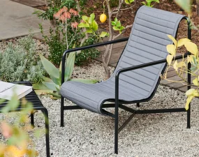 Textilný podsedák Palissade Lounge Chair High quilted cushion, cream white