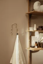 Dvojháčik Curvature Double Hook, brass