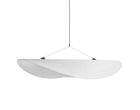 Závesné svietidlo Tense Pendant Lamp Ø90, white tyvek