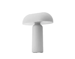 Prenosná stolová lampa Porta, grey