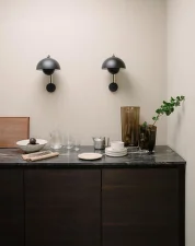 Nástenná lampa Flowerpot VP8, matt black