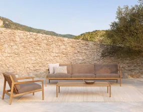 Outdoorový stolík Jack 150 cm, teak