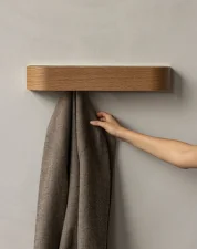 Vešiak Epoch 50, natural oak