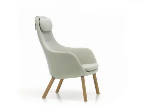 Kreslo HAL Lounge Chair, pale blue/chartreuse