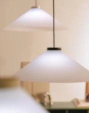 Závesná lampa Aline 58, black