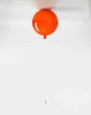 Stropné svietidlo Memory Ceiling 300 PC877, orange