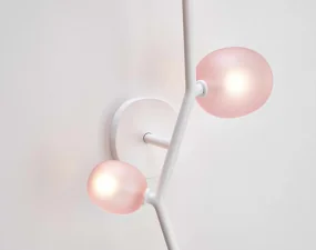 Nástenná lampa Ivy Wall 2 PC1218, light pink / white