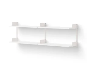 Policová zostava Chamber Shelf, white/white