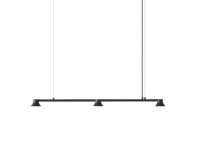 Závesná lampa Hat Lamp Linear Small, black